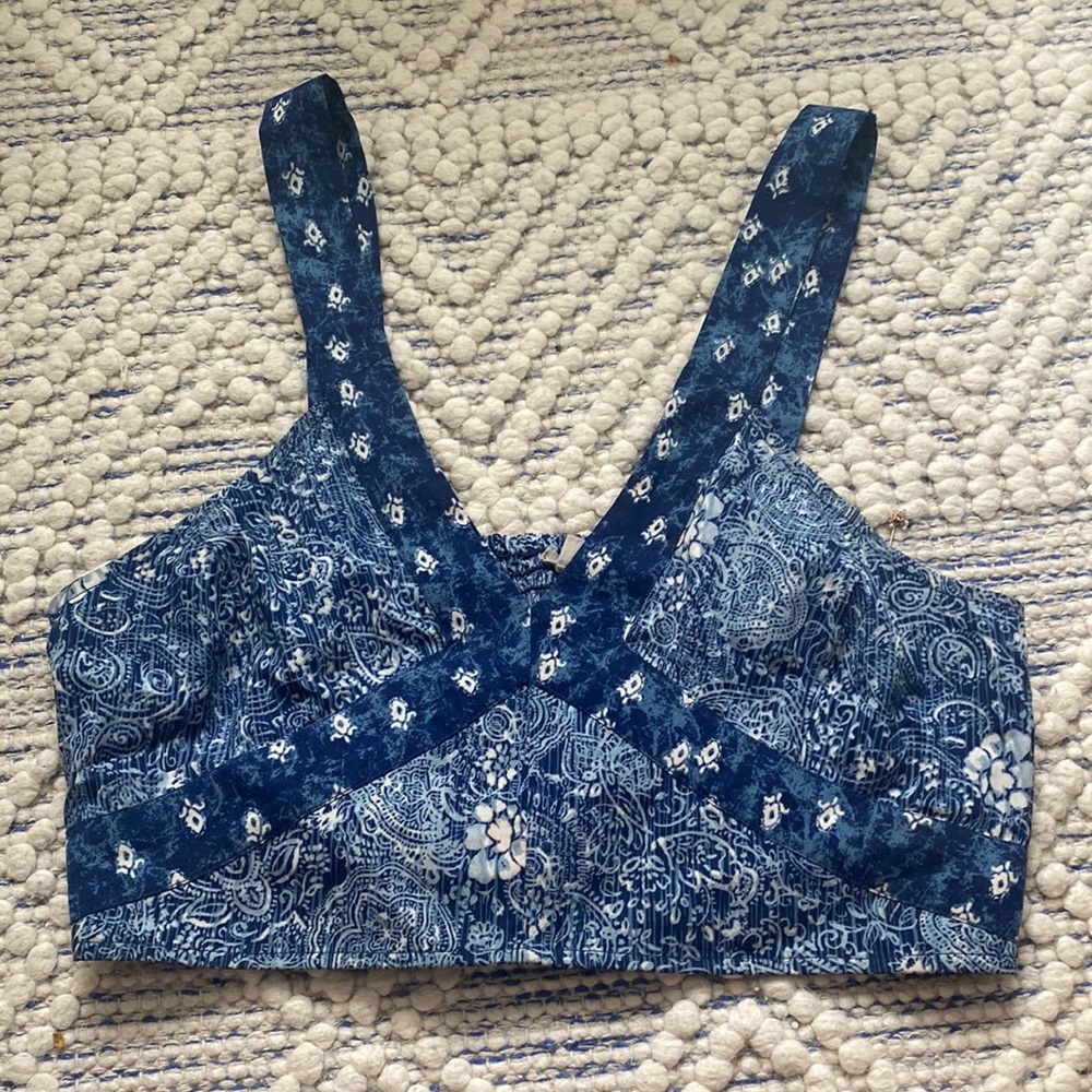 Blue tank top